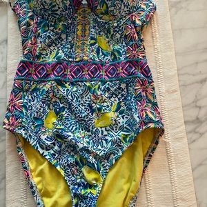 Lilly Pulitzer one-piece bathing suit size 2
